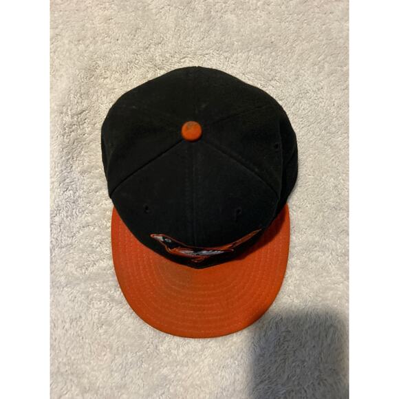 Orioles Hat New Era Cool Base Fitted 7 1/4 Baseball Cap Embroidered Made in USA - Picture 3 of 11